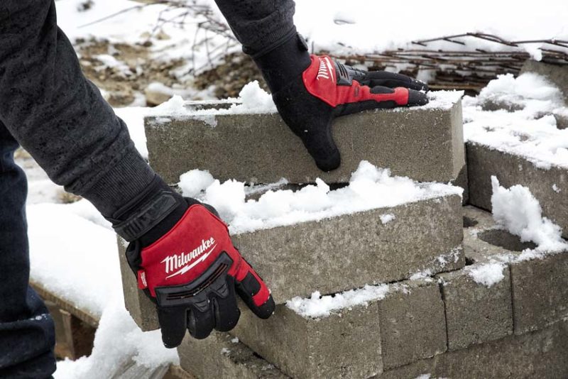 Milwaukee winter demolition gloves