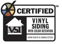 Vinyl color retention label